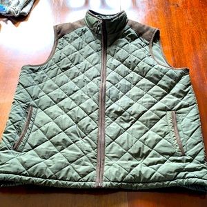 Green and Brown Coleman vest